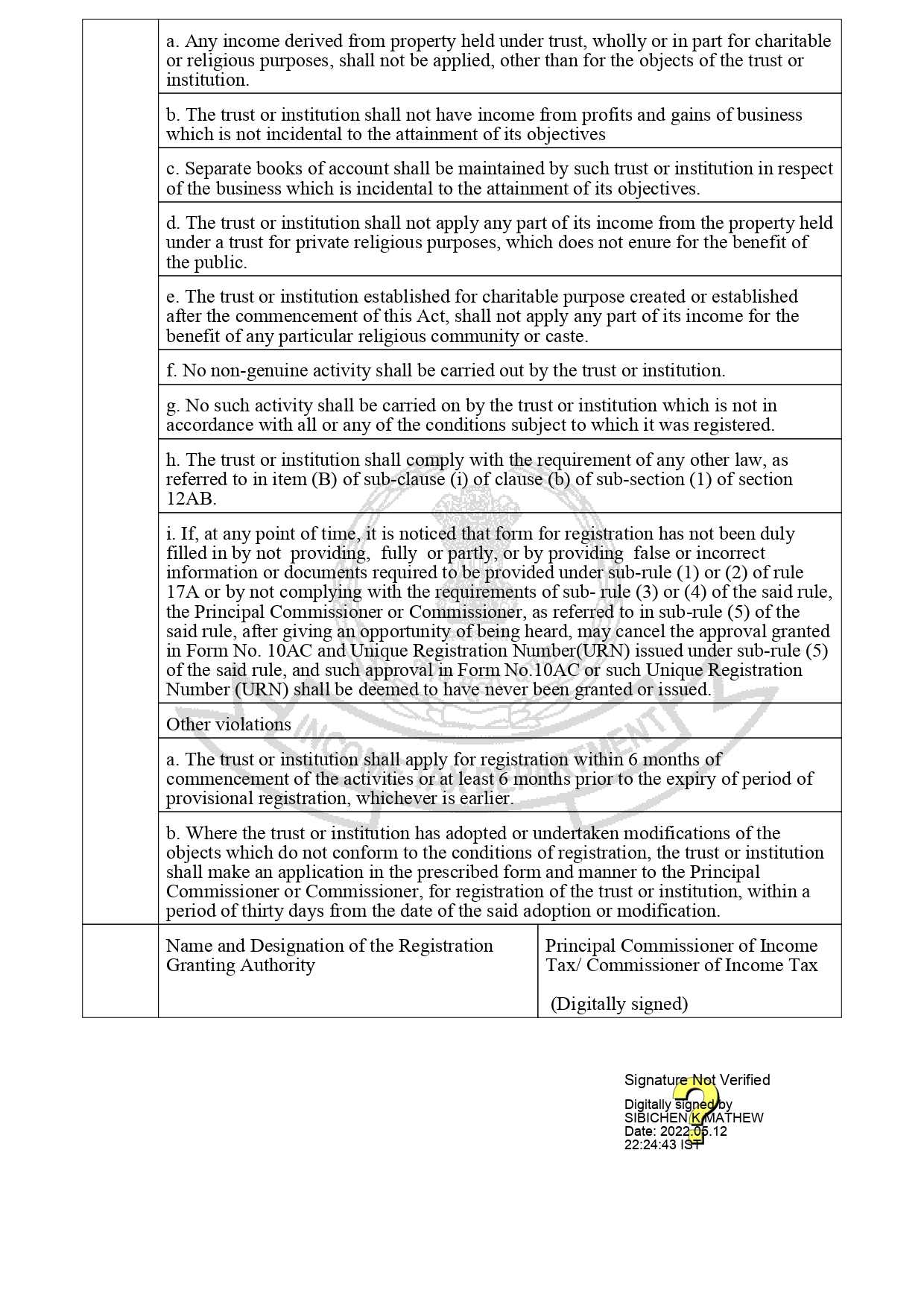 12A Provisional Registration Certificate_page-0002